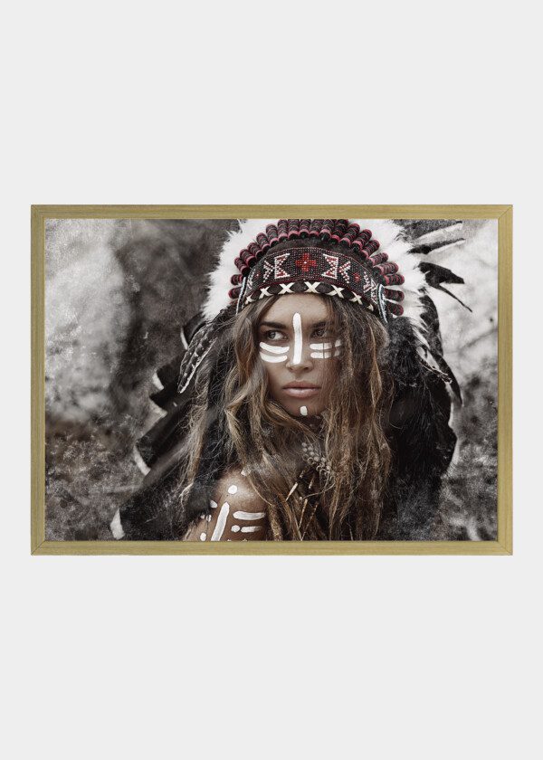 INDIAN WOMAN HUNTER
