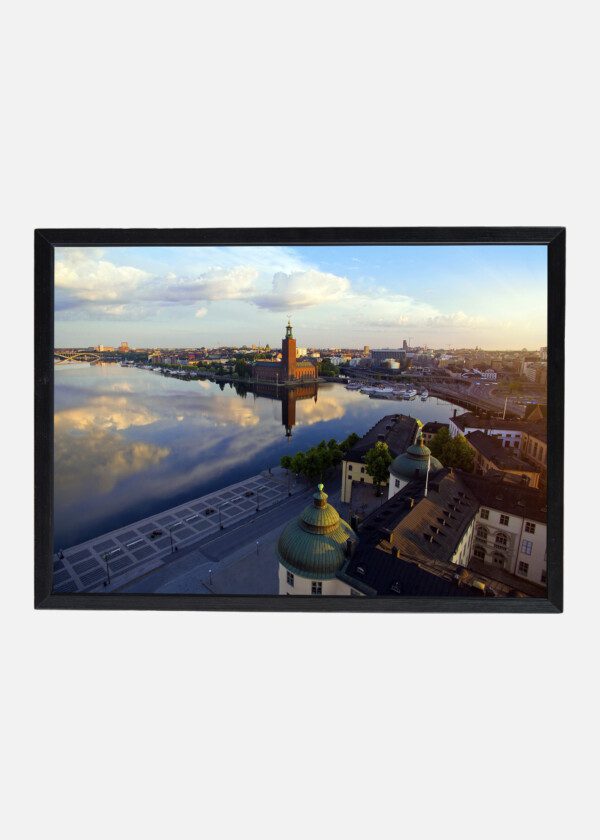 AERIAL VIEW OF STOCKHOLM CITY