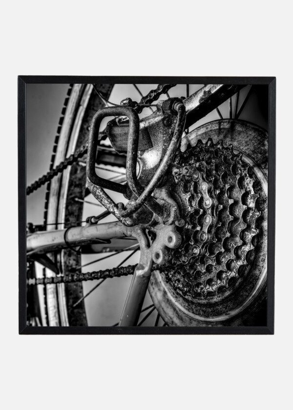 MOUNTAIN BIKE REAR WHEEL
