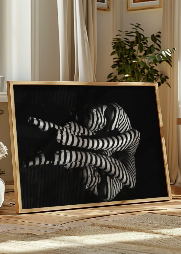 STRIPED MODEL