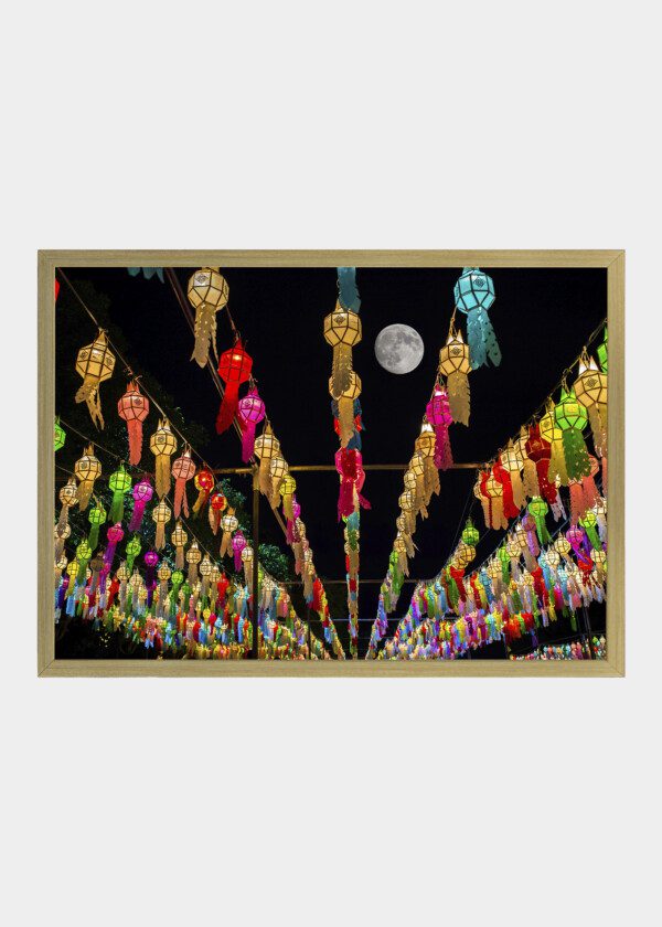 CHINESE LANTERS & LOYKRATHONG FASTIVAL IN THAILAND
