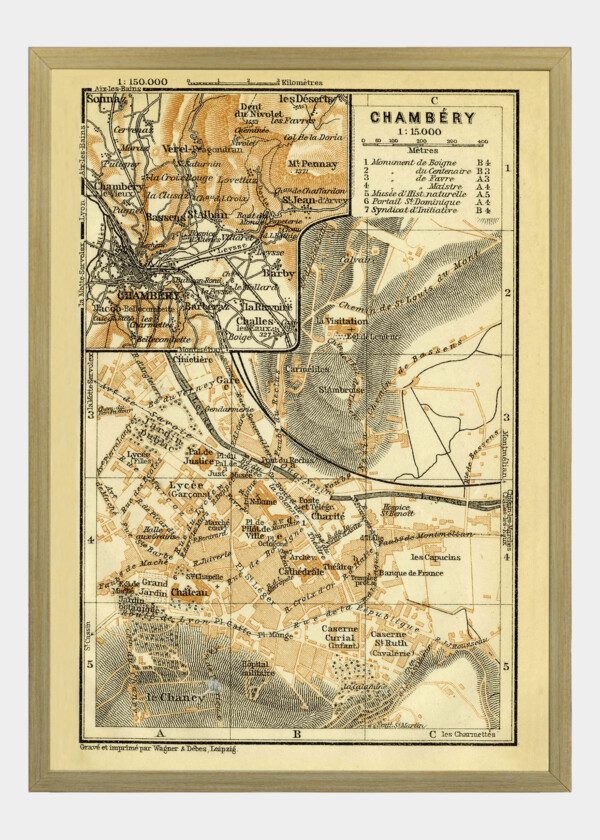 CHAMBÉRY, FRANKRIKE 1909