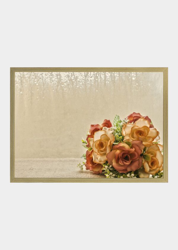 ROSE FLOWERS DECORATION MADE WITH HDR TONES