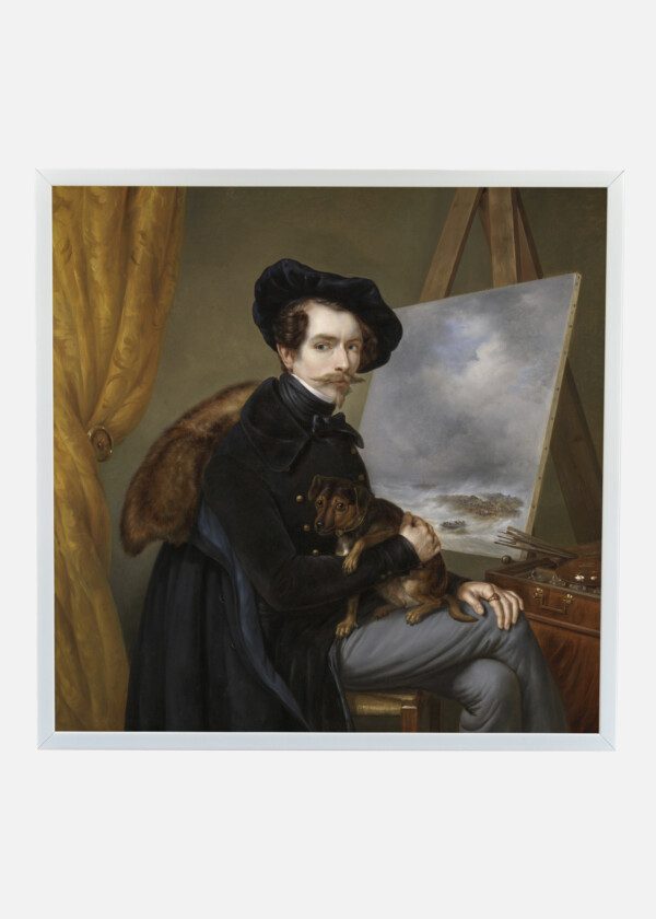 SELF-PORTRAIT, BY LOUIS MEIJER, 1838