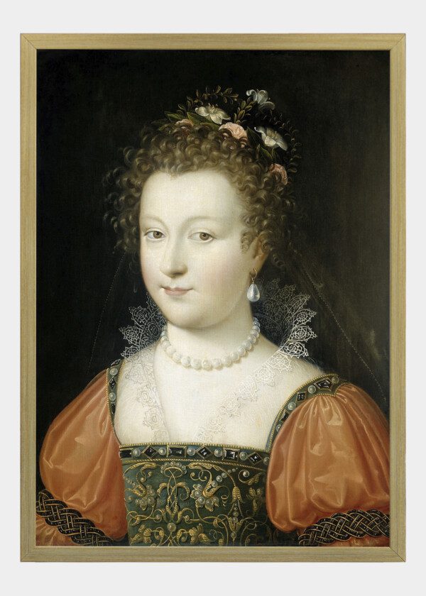 PORTRAIT OF A WOMAN, BY ANONYMOUS, 1550-74
