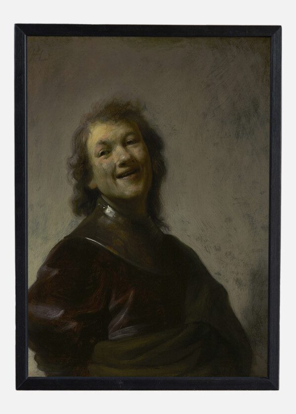 REMBRANDT LAUGHING, BY REMBRANDT VAN RIJN, C. 1628