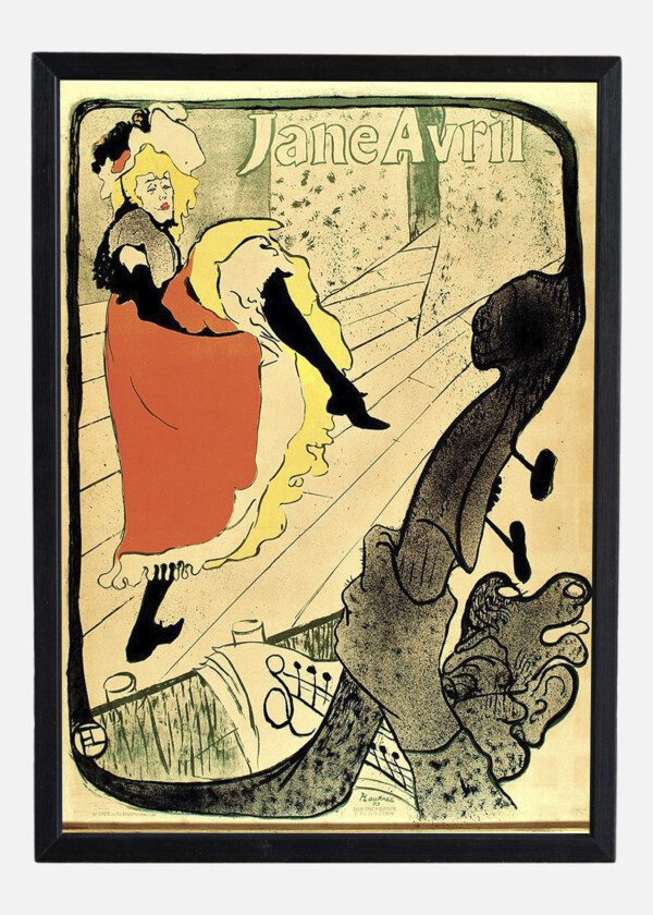 JANE AVRIL, BY HENRI DE TOULOUSE-LAUTREC, 1893
