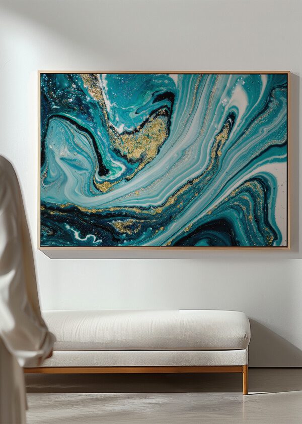 BEAUTIFUL NATURAL LUXURY. MARBLEIZED EFFECT