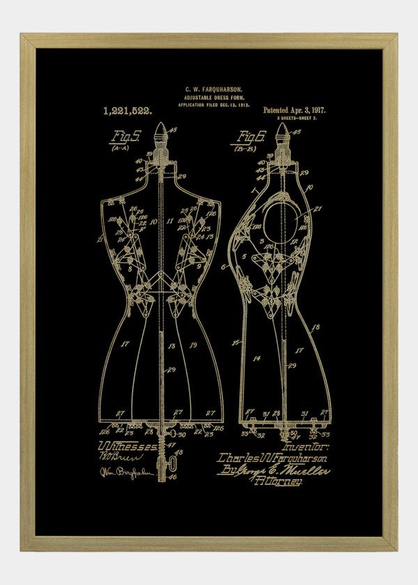 ADJUSTABLE DRESS FORM