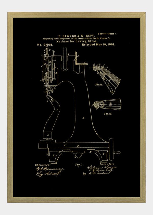 MACHINE FOR SEWING SHOES