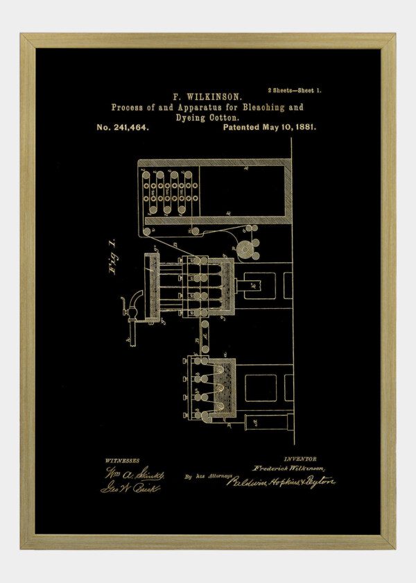 PROCCES OF AND APPARATUS FOR BLEACHING AND DYEING COTTON