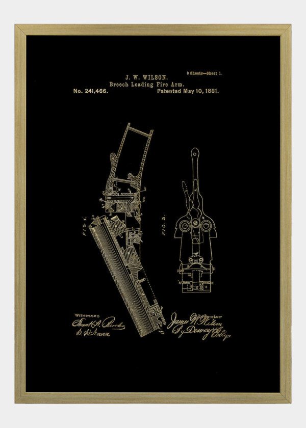 BREECH LOADING FIRE ARM
