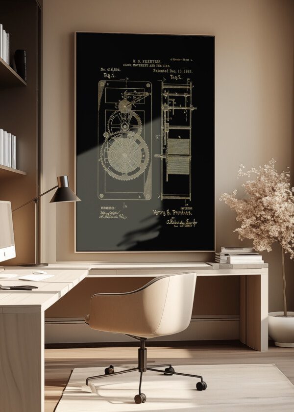 CLOCK MOVEMENT AND THE LIKE