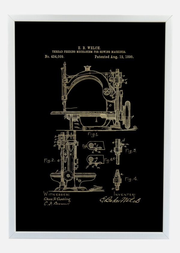 THREAD FEEDING MECHANISM FOR SEWING MACHINES