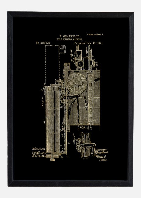 TYPE WRITING MACHINE