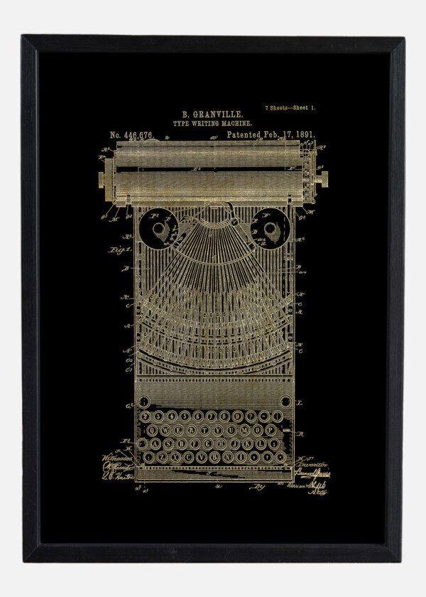 TYPE WRITING MACHINE