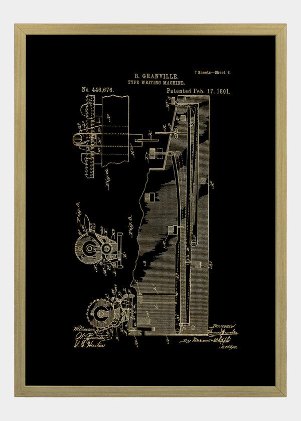 TYPE WRITING MACHINE