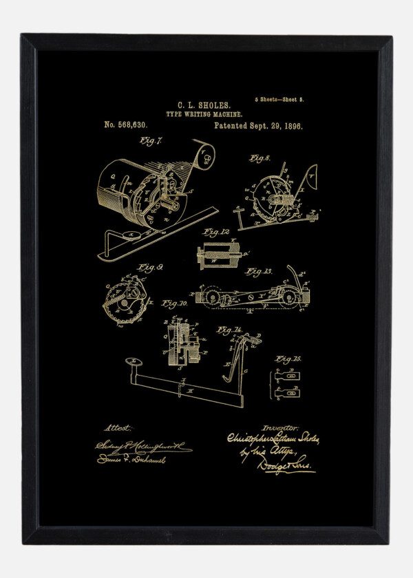 TYPE WRITING MACHINE