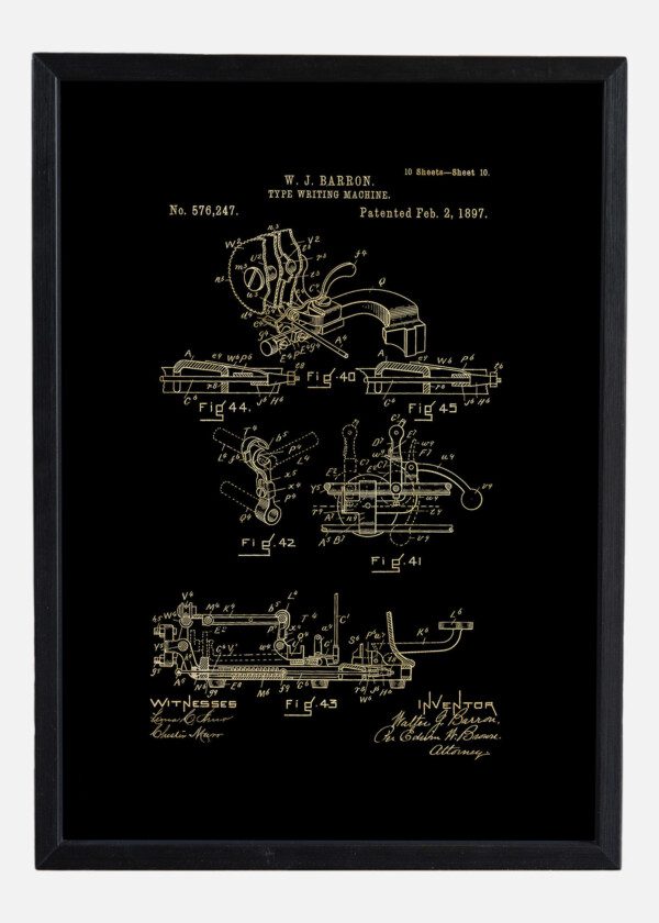 TYPE WRITING MACHINE