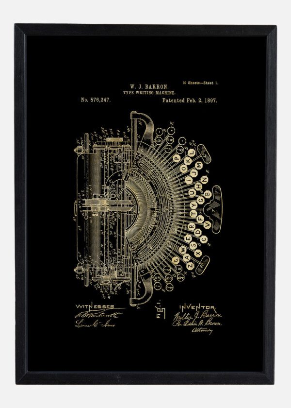 TYPE WRITING MACHINE