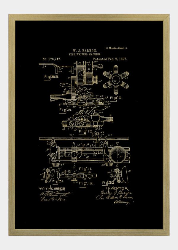 TYPE WRITING MACHINE