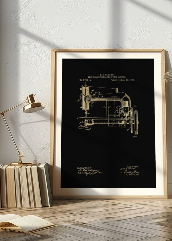 ELECTRICALLY OPERATED SEWING MACHINE
