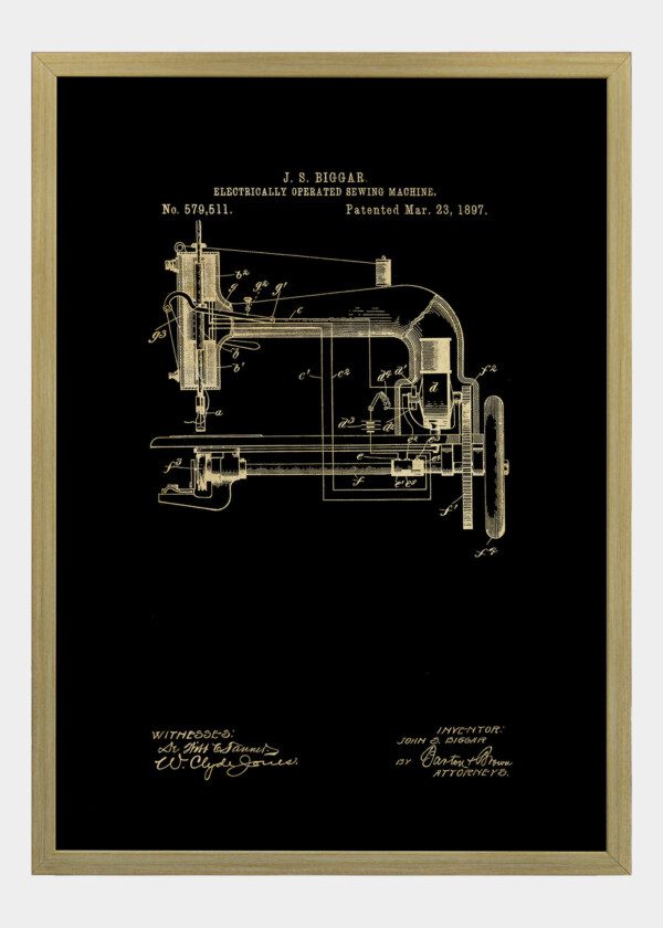 ELECTRICALLY OPERATED SEWING MACHINE