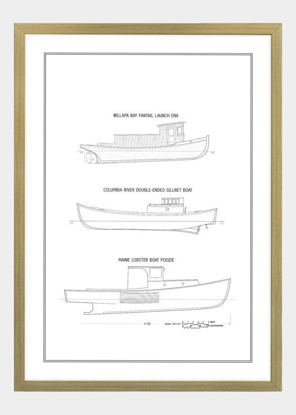 Motiv: Båtritningar